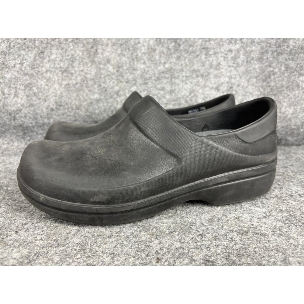 Crocs‎ Work Clog Shoes Womens Size 8 Black Slip Resistant Nursing Kitchen
